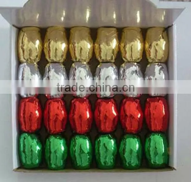 HOT SALE Christmas Present Wrapping Decorations Metallic Poly Curly Ribbon Egg Pack