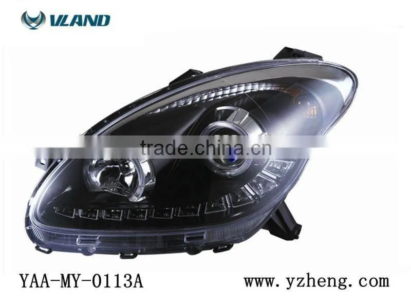 Front car headlamps for Perodua Myvi