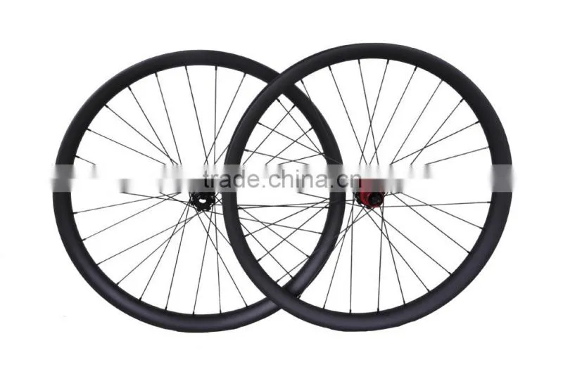 Dengfu carbon clincher wheels 50mm for 27.5er mountain bicycle frame