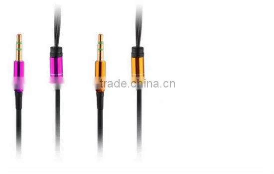 Novelty metal earphones and headphone without mic for mp3