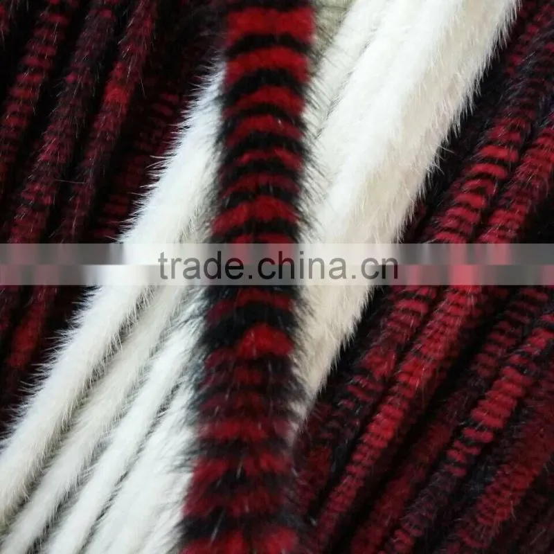 Mink Fur Trim / Real Fur Strips