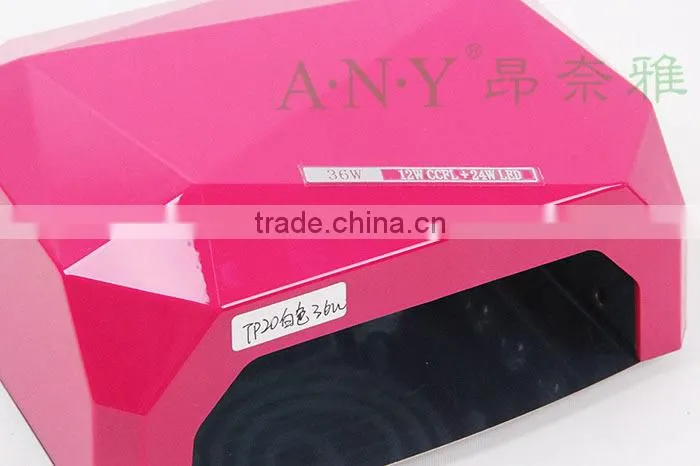 Professional Diamond Nail Dryer Light To Nail Polish Tools CCFL Led Nail Lamp 36W(12WCCFL+24W Powerful LED )