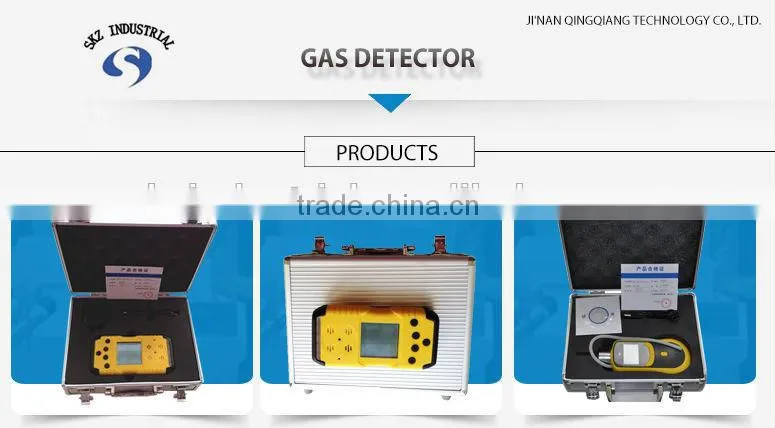 EX O2 CO H2S CH4 NH3 CH2O CO2 SO2 online gas leak detector alarm