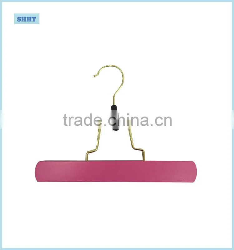 customized wooden hair extension hanger and bag with logo