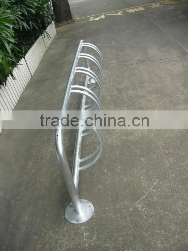 Galvanized steel standing bike rack,used bike racks