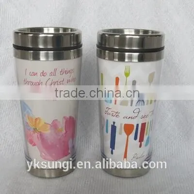 160Z changeable paper travel bottle promotion coffee mugs