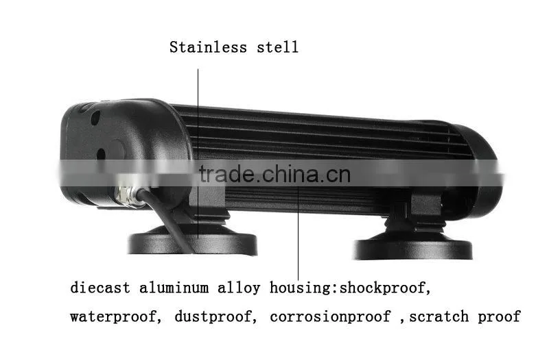 40W single row CE & RoHS & IP67 200mm lenth super slim wholesale-led-light-bar for car universal