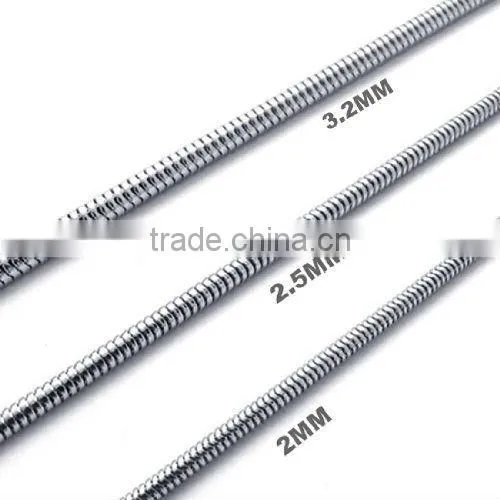 TN39 Custom Stainless Steel Snake Chain
