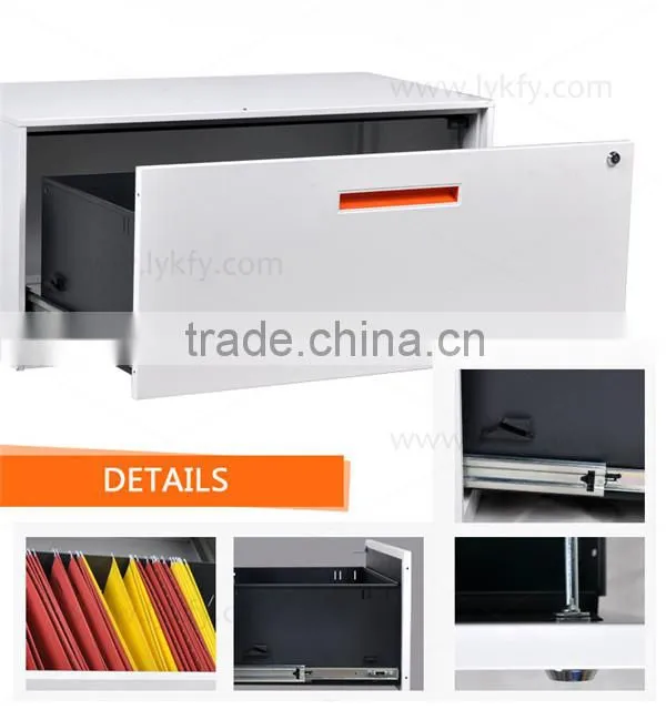 A4 B4 FC white 1drawer CKD steel lateral filing cabinet