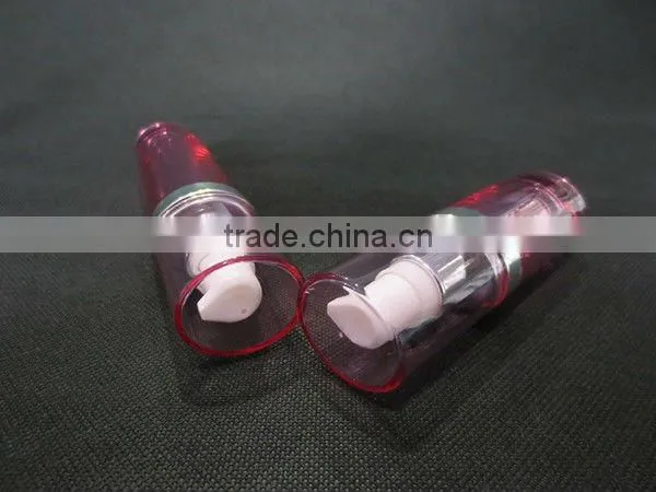 Round Acrylic Cream Jar and Lotion Pump Bottle for Cosmetic Packaging