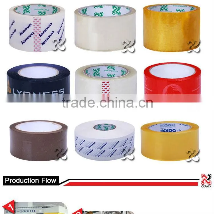 advertising single sided self-adhesive clear opp tape
