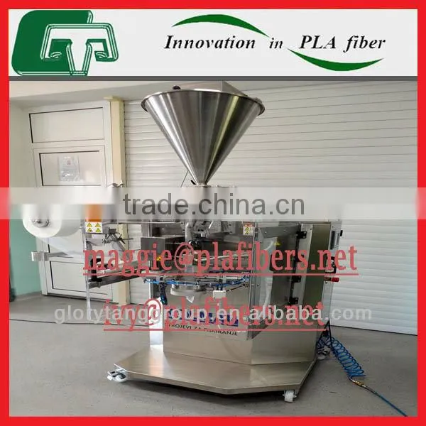 filter paper bags made of bico low melt pla fiber, triangle filter paper bags