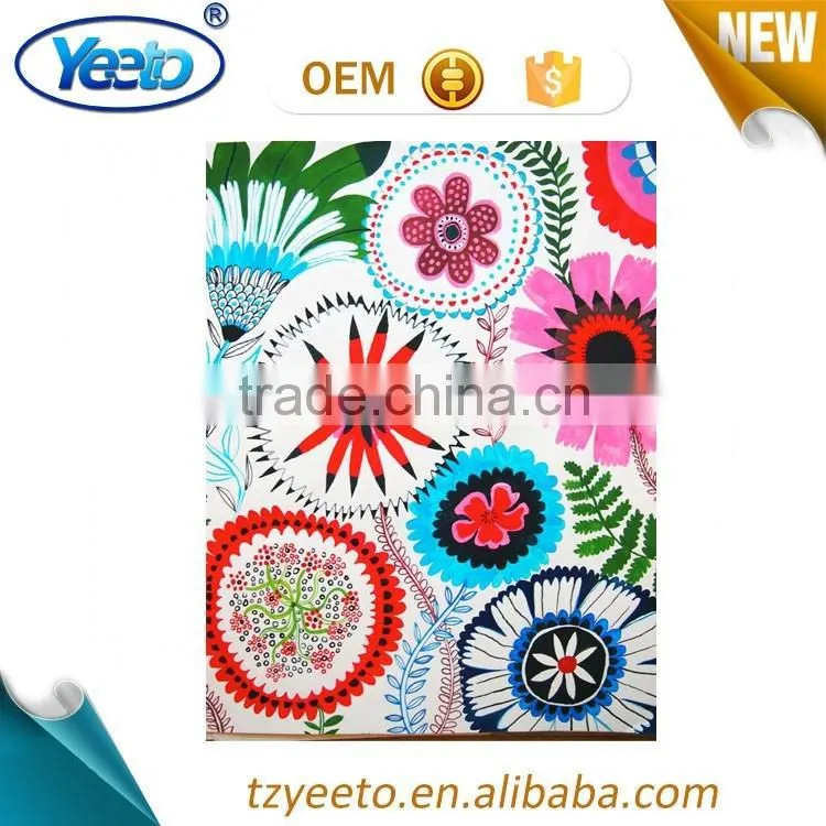 OEM Flower Decal Shinny Glitter PVC Wall Sticker