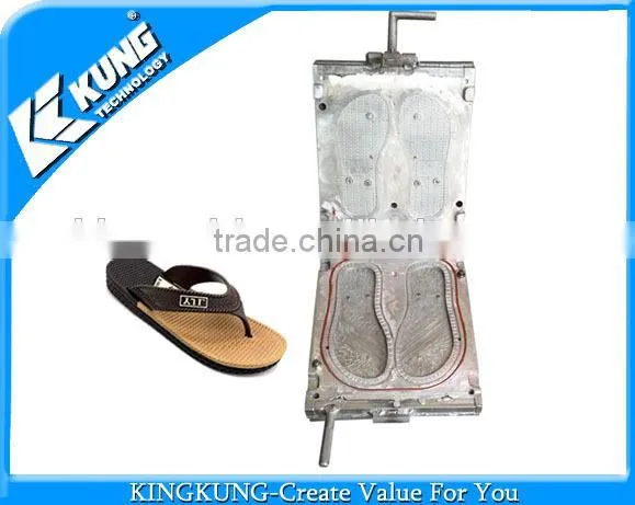 1 mould 1 pair cute kids PVC airblowing slipper mould