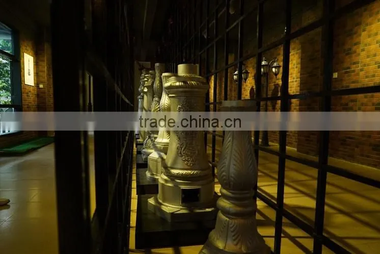 D033 Outdoor Post Light Cast Aluminum Lamp Arm