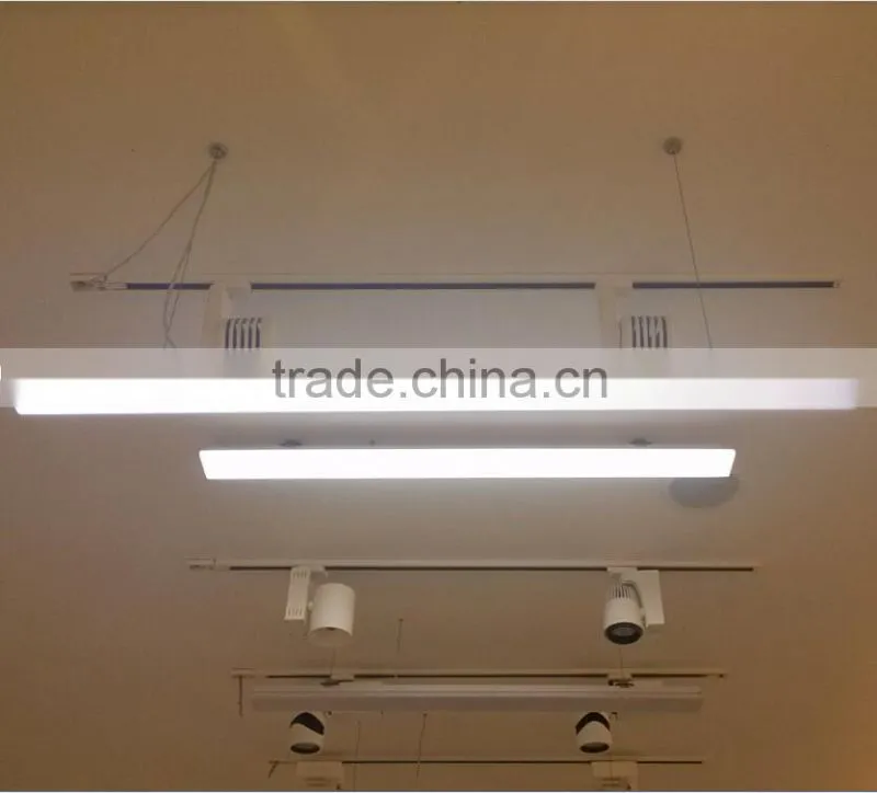 Simple 18w natural white linear led pendant light led suspended light