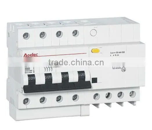 AUB1LE Modular Electronic combined RCD and MCB Device/RCBO