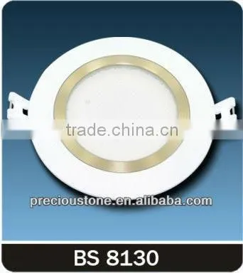 6W aluminum led recessed round downlight factory directly