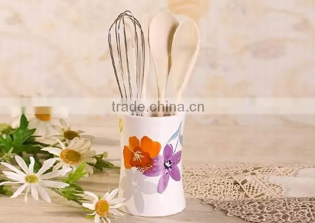Italy romatic ceramic spoon rest spoon holder