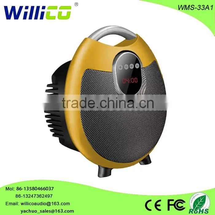 Hot sale portable mini wireless battery speaker with usb/sd/fm/bluetooth