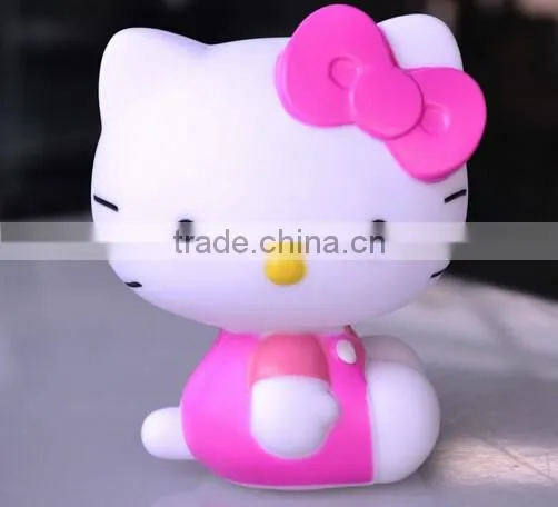 Soft Plastic animated christmas animal shaped led lights