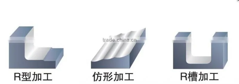 Tungsten Carbide R Corner End Mill Cutting Tools for Graphite Processing