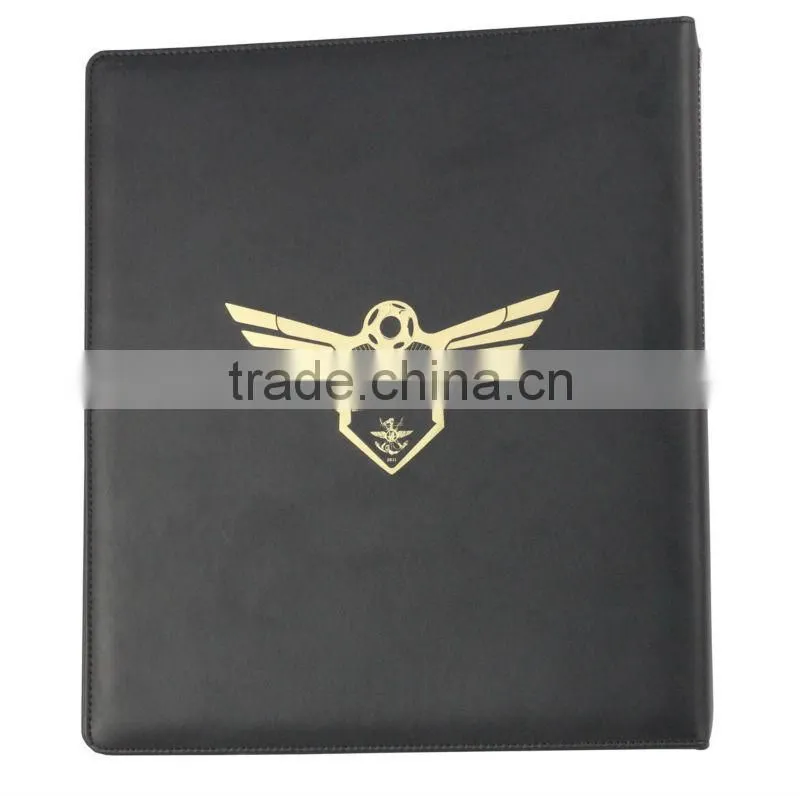2014 Leather Pu File Folder, A4 Document Holder, File Folder With Ring Binder