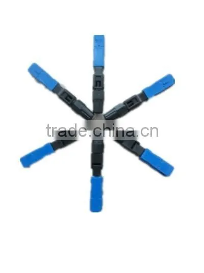 Factory Price Singlemode Quick assembly SC/UPC fiber Optical Fast connector for FTTH field