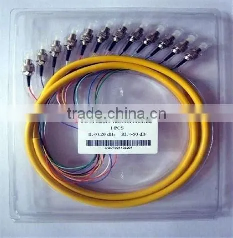 FC/UPC SM Simplex 2.0mm G.652D Fiber Optic Pigtail with Loose tube cable