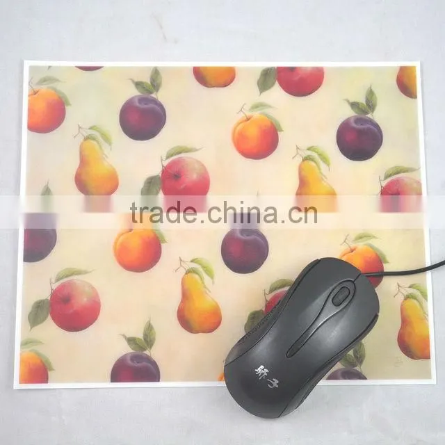 Custom made Round soft rubber mouse pad / Natural rubber mouse mat for promotion