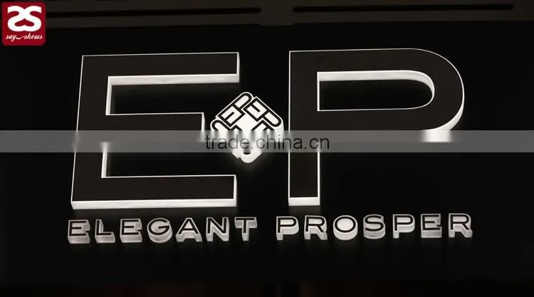 Factory Direct Sale Top Quality acrylic 3d letter sign illuminated led board
