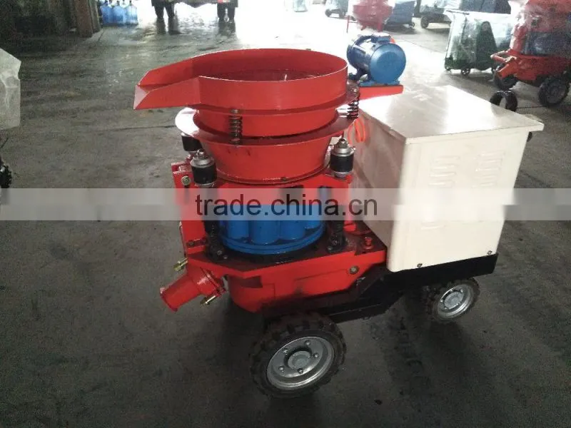 high quality concrete dry shotcrete machine for construction and coal mine