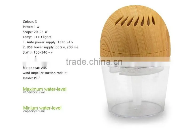 Powder Shape and Car Air Freshener Use usb aroma diffuser KM-03LC