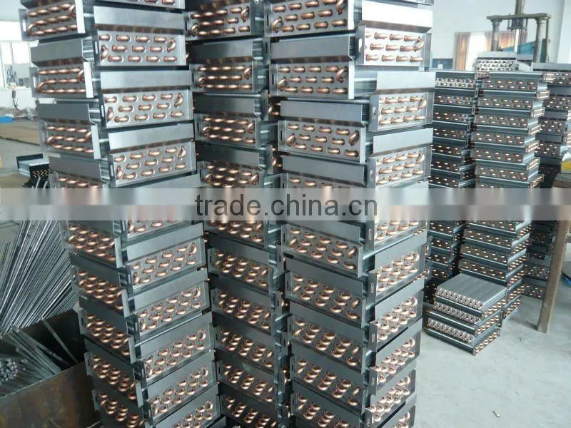 Air cooled refrigeator condensers