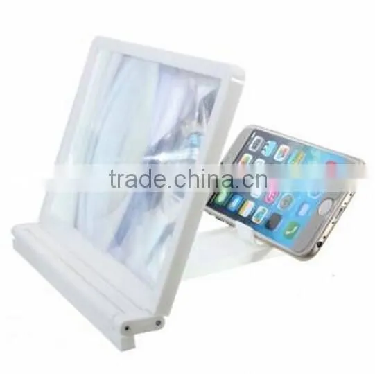 Portable 3D Cell Phone Screen Magnifier / magnifying HD Amplifier / mobile phone screen magnifier