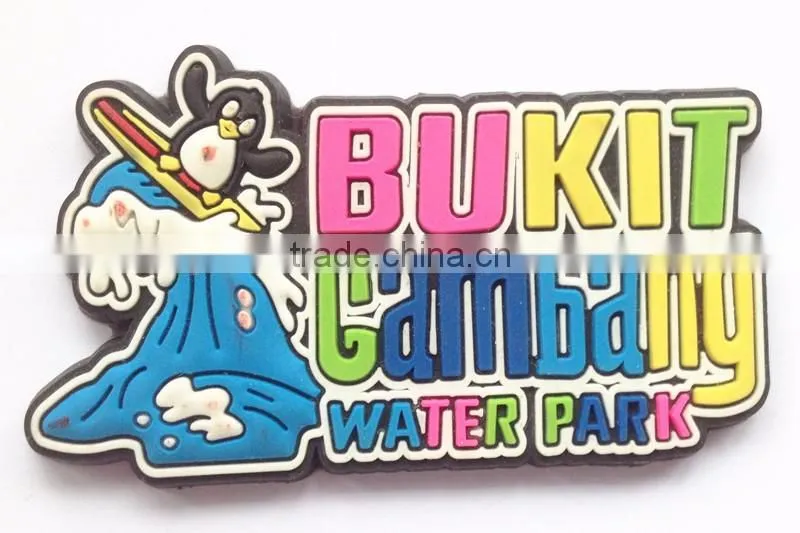 Animal Letter Printing Soft PVC Custom Shaped Fridge Magnet Promotional Gifts