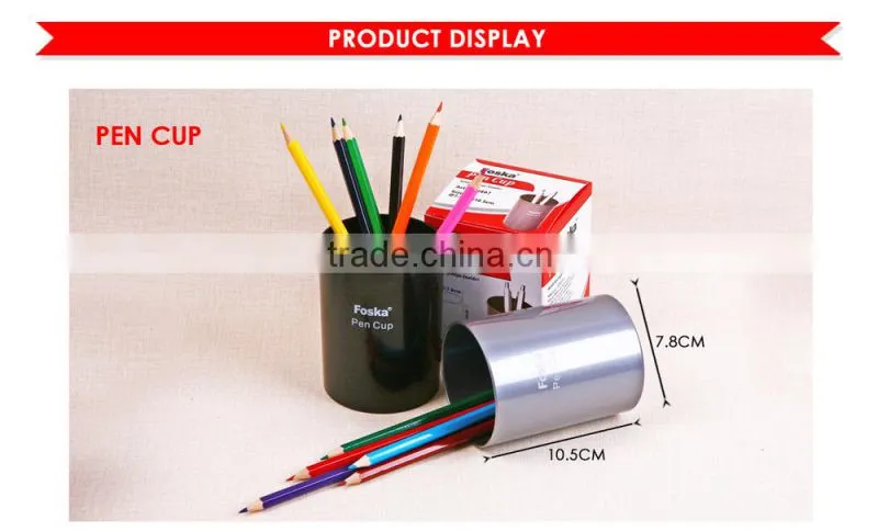 Hot sale High Quality Plastic Pen Cup