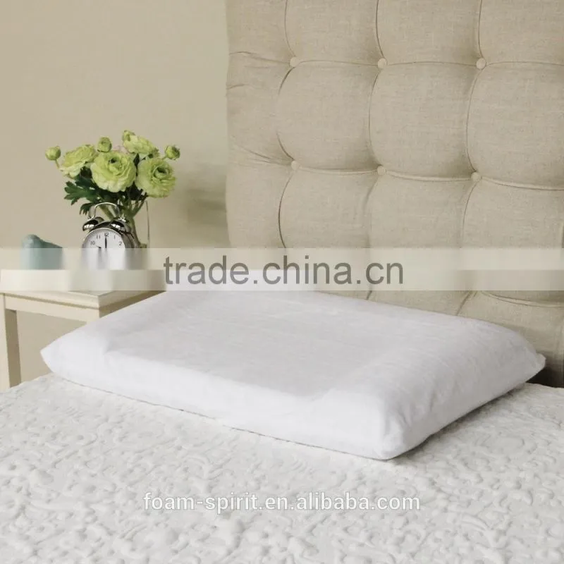100% PU Visco Elastic High Density Memory Foam Pillow/Neck Support Bedding Pillow Standard Size