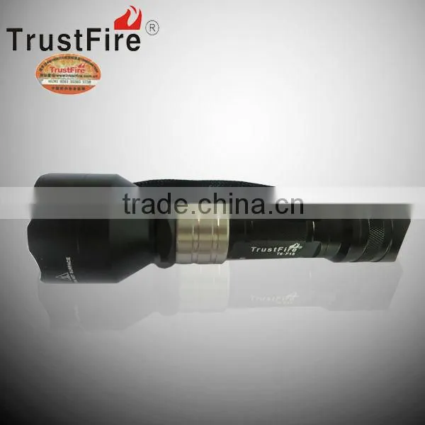 factory sales TrustFire F15-T6 rechargeable zoomable led flashlight outdoor camping led flashlight