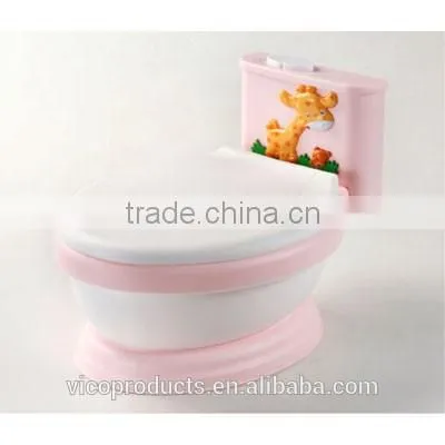 Hot sales musical and light light baby potty baby closestool