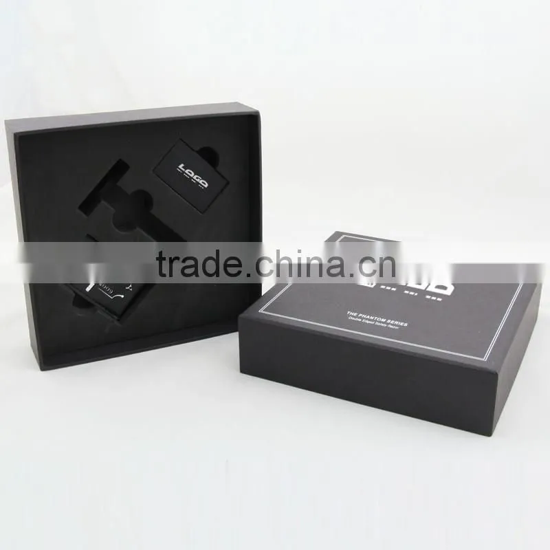 Luxury custom razor , Shaving handle , Brush , blade and stand box