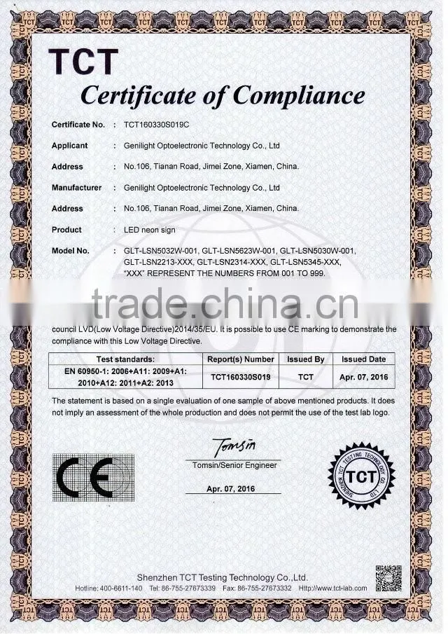 China LED Neon Sign Good Price Good Quality 56*33cm