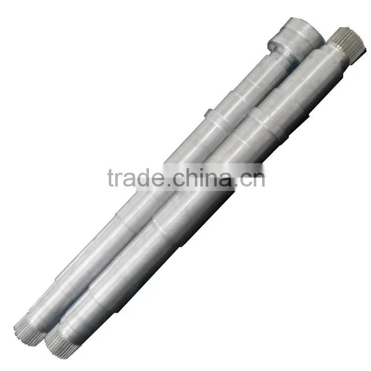 Main forged steel shaft for gear