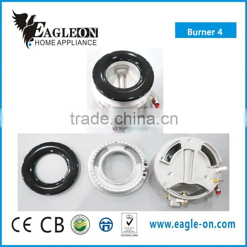 built-in gas hob burner head