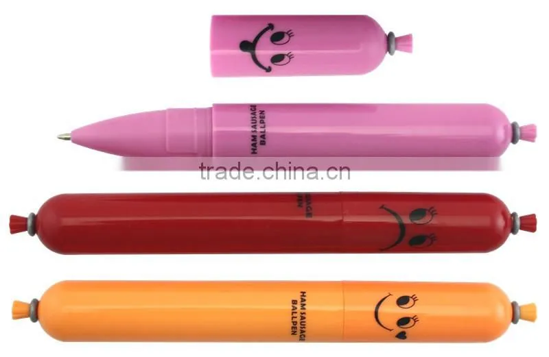 Yes Novelty sausage shape ball pen/fancy pen