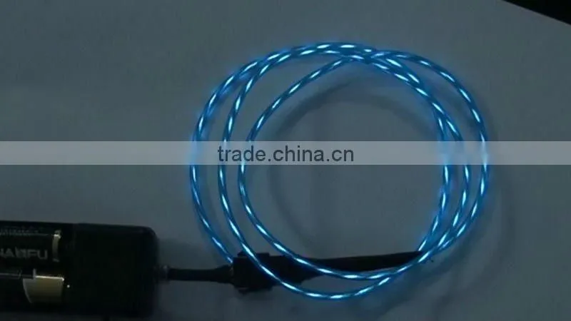 High brightness long life EL wire