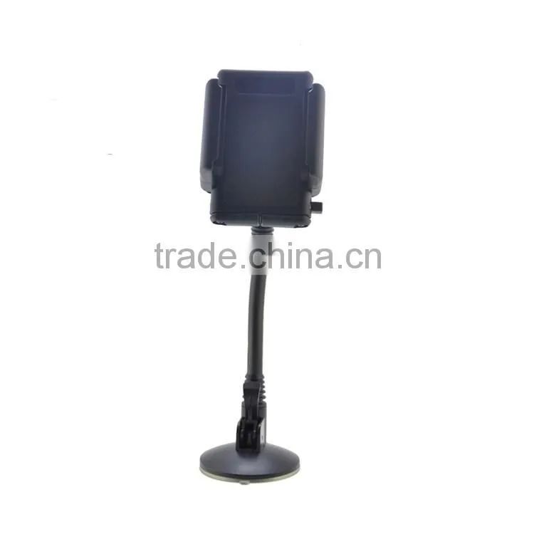 Car Mount Long Arm Universal Car Mount Holder With 360 Degree Rotation Suction Cup for mobile phone