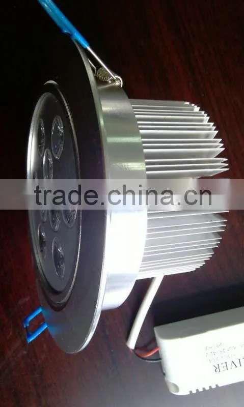 12W LED Ceiling Down Light CE Epistar Chip 110-240V White Warm White