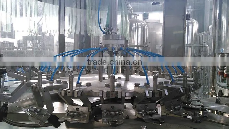 water bottle filling capping and labeling machine