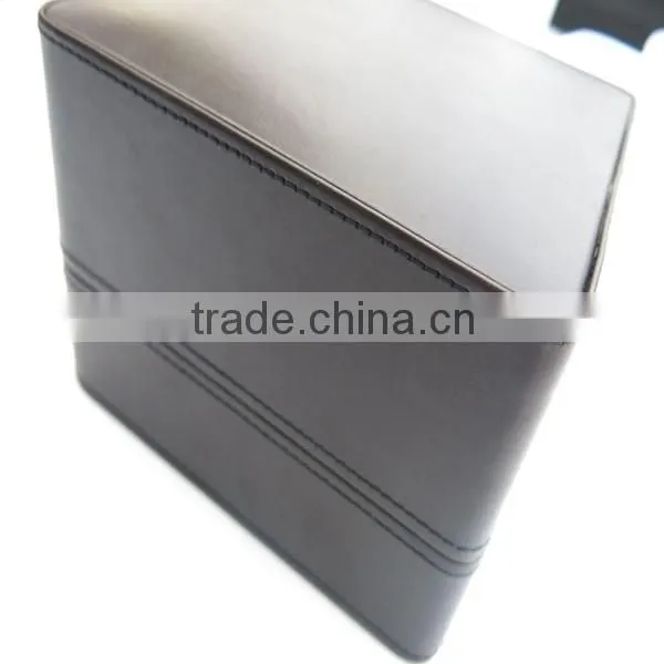 High quality nice pu leather finishing single watch box